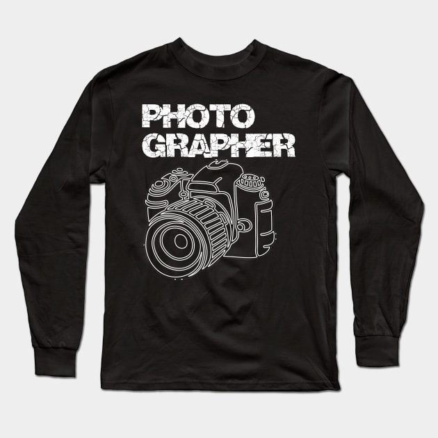 Photographer Long Sleeve T-Shirt by Ara-Mora